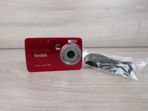 Kodak Digital Camera EasyShare Mini M200 10.0MP Red Tested - Picture 1 of 11