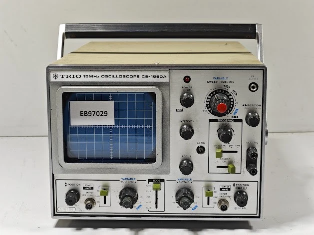 Trio 15MHz Oscilloscope CS-1560A - Untested, Signs of Use - Image 1 of 4