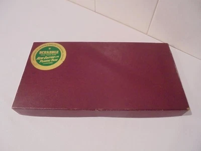 VINTAGE J.W. SPEAR & SONS - RED BOX SCRABBLE  100% COMPLETE, EXCELLENT CONDITION - Image 1 of 4