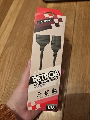 6ft Extension Cable for Original Nintendo NES Brand New / Fast Shipping - Image 1 of 3