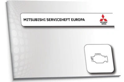 Libretto di manutenzione tedesco Mitsubishi 10 modelli - Immagine 1 di 4