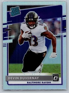 Devin Duvernay 2020 Donruss Optic Holo PRIZM Rated Rookie #179 RC Raven - Picture 1 of 2