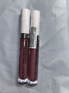 Almay 600 Lunar Blush Hydrating Lip Gloss Prebiotic Complex, Hyaluronic  2 Pc - Picture 1 of 2