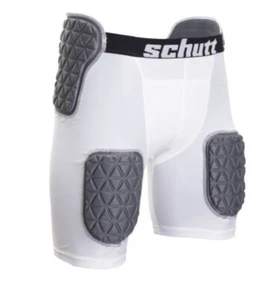 Ceinture de football Schutt 8457480201 Varsity 3XLlarge WH/GY Protech Tri All-N-One NEUVE - Photo 1/2
