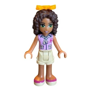 LEGO Friends Minifigure ANDREA frnd075 - from # 41038 Jungle Rescue Base - Picture 1 of 2