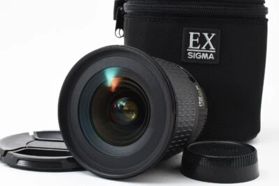 Sigma 20mm f/1.8D EX DG RF Nikon F Mount [Buen estado] Estuche con frontal y trasero Foto 1 de 4
