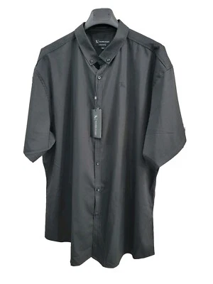 Tailored Athlete TA XXXL NEW Bamboo Button Down Dress Shirt SS Muscle Athletic - Image 1 of 4