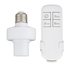 ABS Material Wireless Remote Control Light Switch for E27 Bulbs Easy to Install