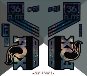 Fox 36 Performance Elite 2018 Fork Decals/Stickers - Nebula - Licensed By Fox - Picture 1 of 1