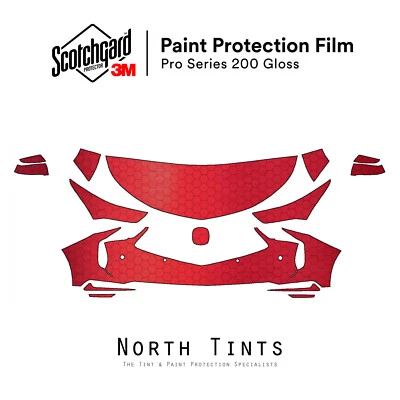 3M PRO PreCut Paint Protection Clear Bra PPF for Acura RDX A-Spec 2022-2025 Kit - Image 1 of 4