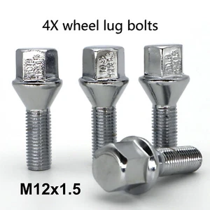 Car M12X1.5 Wheel Studs Lug Bolts Truck Parts For BMW 318i 328i 528i Z3 Z8 4pcs - Picture 1 of 7
