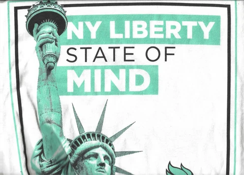 WNBA New York Liberty State Of Mind T-shirt 2020 JUNETEENTH MASK 2021 GIVEAWAYS Cover