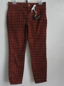 J BRAND BH SYRAH INDIGO WILL BLEED MID RISE CAPRI, Dark red, Size 28, MSRP $229 - Picture 1 of 1