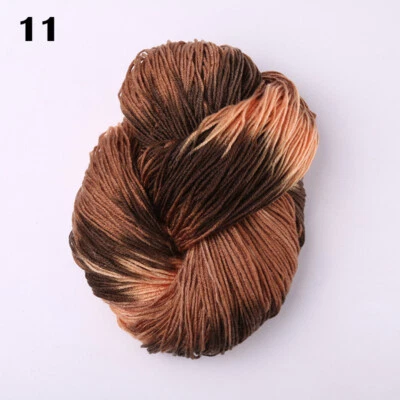 50g Mix Color Yarn Cotton Blend Knitting Crochet Scrubbies Craft Knitting Yarn U - Image 1 of 4