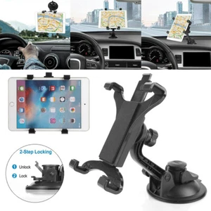 Car Dashboard Windshield Suction Cup Mount Holder Pad for iPad GPS Tablet 7-10" - Picture 1 of 13