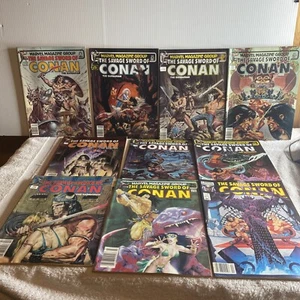 Lot Of 10 The Savage Sword Of Conan The Barbarian #90-#99 Marvel Magazine 1983 - Picture 1 of 21