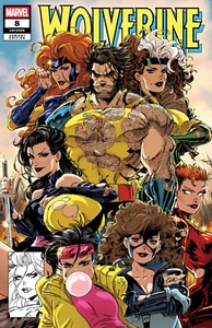 WOLVERINE #8/400 EXCLUSIVO - ADAMANTINE - KAARE ANDREWS - Imagen 1 de 1