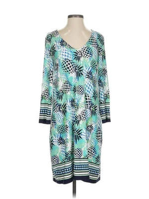 Vestido informal verde Cappagallo para mujer S Foto 1 de 4