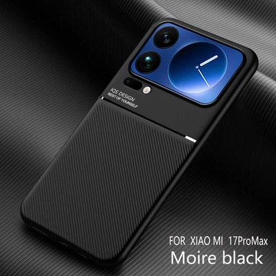 Funda de cuero de goma antideslizante magnética de lujo para XiaoMi 17 Pro/Max 17 Foto 1 de 4