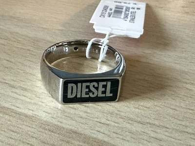 Diesel Siegelring in Edelstahl Ringfinger Größe 58 : HERREN Schmuck - Bild 1 von 4