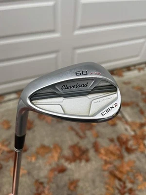 Cleveland CBX 2 Lob Wedge 60° / 10 DG 115 Wedge Flex Lefty 35.25″ NICE - Image 1 of 4