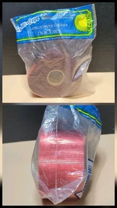 Papel transmisor festivo rojo lámina metálica Sophisti Crepe 1 7/8 x 200 pies nuevo de colección - Imagen 1 de 9