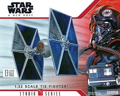 AMT Star Wars A New Hope- Tie Fighter - Plastic Model Science Fiction Kit - Image 1 of 1