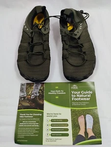 Hike Footwear Olive Green Barefoot Shoes Size EU 35 US 4.5 - Picture 1 of 7