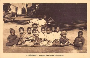 Birmania - MAYMYO - Bambini nella scuola materna - Soeurs Saint-Joseph de l'Apparition - Foto 1 di 2