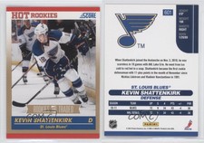 2010-11 Score Rookies & Traded Gold Kevin Shattenkirk #601 Rookie RC