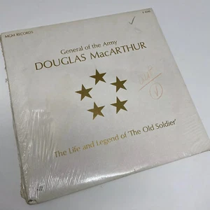 GENERAL OF THE ARMY DOUGLAS MACARTHUR: LIFE & LEGEND... Vinyl LP Record SEALED - Imagen 1 de 3
