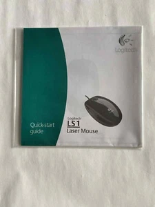 Souris Lazer Logitech LS1 (guide de démarrage rapide uniquement) LS 1 P/N: 630-000196 NEUF - Photo 1/3