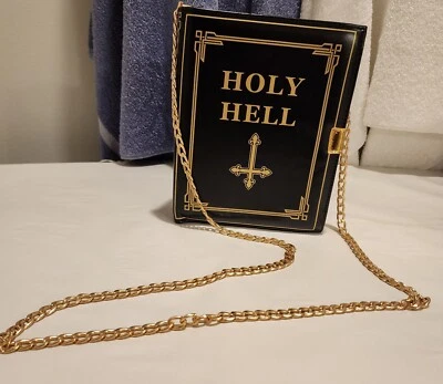 Cartera de Halloween de novedad con correa de hombro de cadena Foto 1 de 4