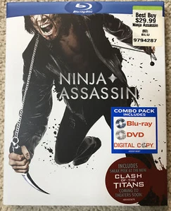 Ninja Assassin (Blu-ray/DVD, 2010, 2-Disc Set) W/Slipcover - Picture 1 of 4