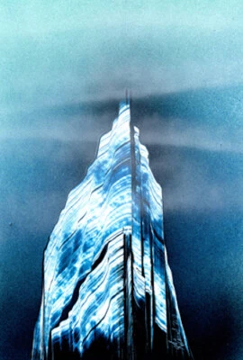 山地画牛仔蓝色哑光签名 Jason Girard。 — 第 1/4 张图片