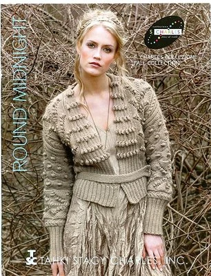 Round Midnight -S Charles Collezione Fall Collection 2010 Knitting Pattern Book  - Image 1 of 4