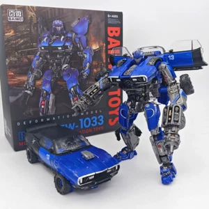 New Blue Warrior BAIWEI TW-1033 Car Robot Version Action Figure 6.4" Toy set - Imagen 1 de 7