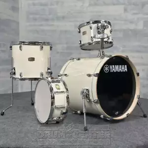 Yamaha Stage Custom Birch 4pc Drum Set 20/12/14/14 Classic White - Picture 1 of 1
