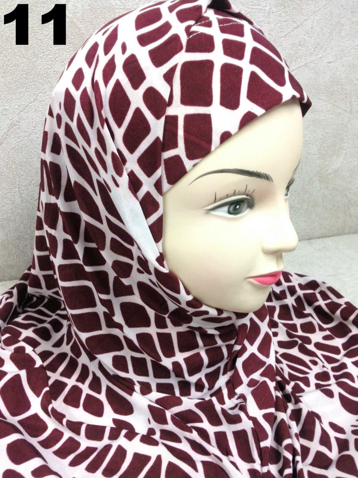 Kopftuch Kopfbedeckung Hijab Tuch islam Muslim Rot (11) - Bild 1 von 1