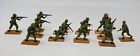 Britains Limited World War II Infantry Soldiers Lot Of 12 Circa 1971