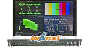 Tektronix WVR7200 HD/SD Waveform Rasterizer EYE-3G Opt. EYE PHY3 DAT WVR 7020