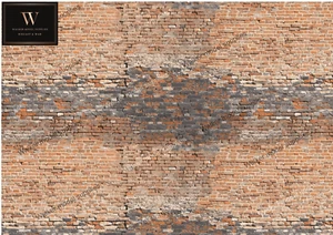 Pared de ladrillo escala 1:18 - 1:24 - Pelar y aplicar láminas adhesivas. 153 - Imagen 1 de 1