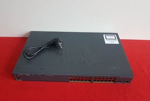 Cisco WS-C2960X-24TD-L - Gigabit Ethernet Switch - 24 Ports + 2x SFP - 10G Ports - Picture 1 of 1
