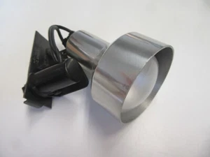 Lightolier Lytetrim 8353 Miniature Track Head W/ Lamp Polished Chrome Spotlight - Picture 1 of 5