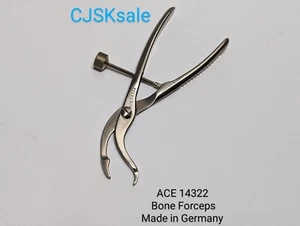 ACE 14322 Bone Forceps Made In Germany (USED). - Picture 1 of 14