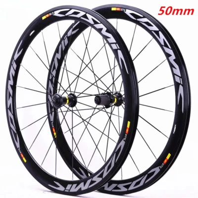 700C Rennrad-Scheiben/V-Brems-Laufradsatz Aluminium Aolly Racing Fahrrad Räder - Bild 1 von 4