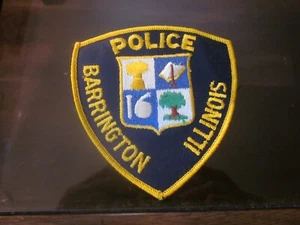 BARRINGTON ILLINOIS IL POLICE PATCH - Picture 1 of 2