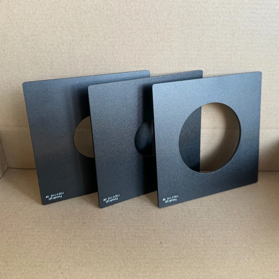 Copal Lens Board 110x110mm for Toyo Omega 45A II 45CF K.B. Canham 4x5 Camera - Image 1 of 4