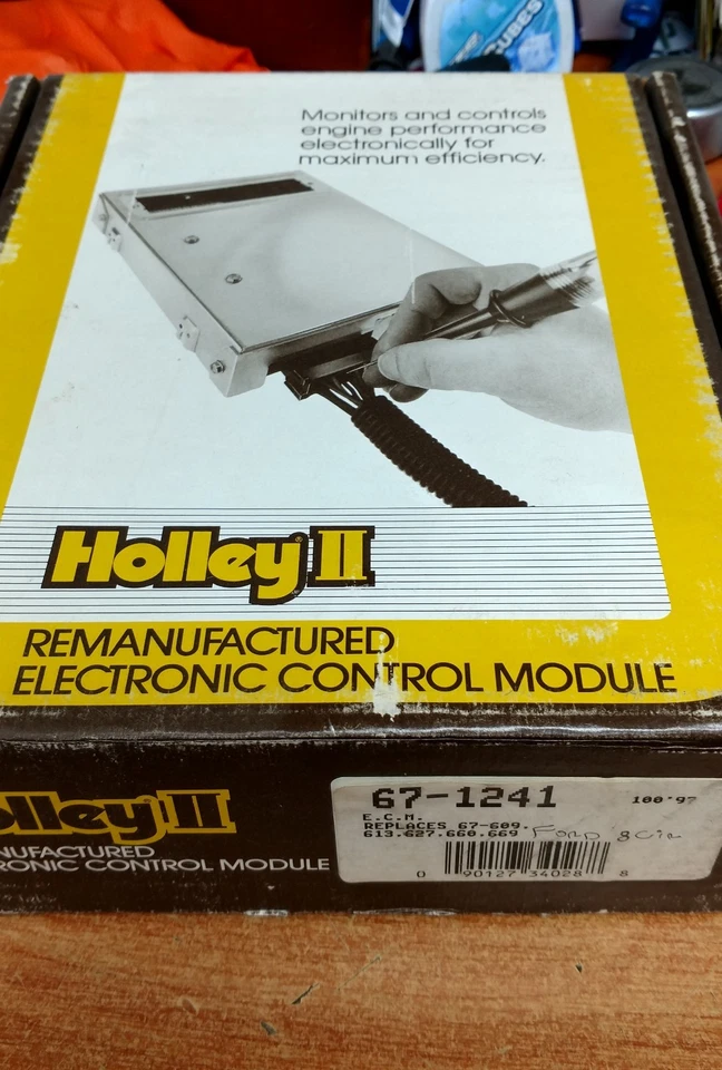 EM637 HOLLEY ECM EM637 MUSTANG 5.0 CONTINENTAL COUGAR LTD 84 85 - Imagem 1 de 4