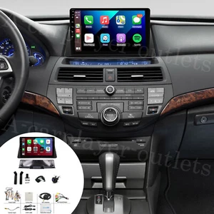 Wireless Carplay For 2008-2013 Honda Accord 8 Car Stereo Radio GPS Navi Android - Picture 1 of 20